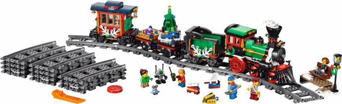 Powrót kultowego modelu: LEGO Icons Festlicher Weihnachtszug (10254) w zimowej kolekcji