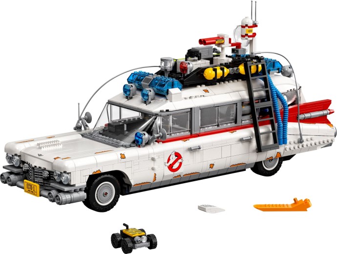 Kultowy pojazd Pogromców Duchów w kolekcji LEGO Icons – szczegóły zestawu ECTO-1 (10274)