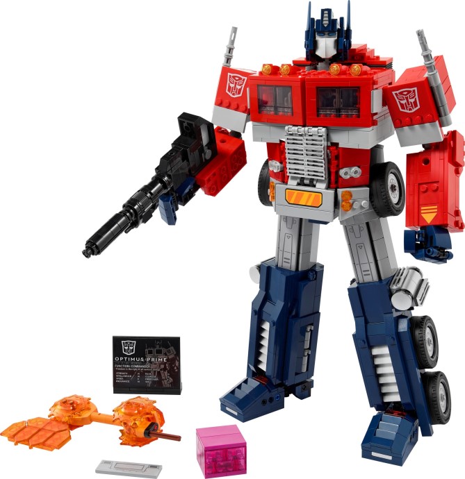 Klasyka powraca: LEGO Icons 10302 Optimus Prime wciąż w centrum uwagi
