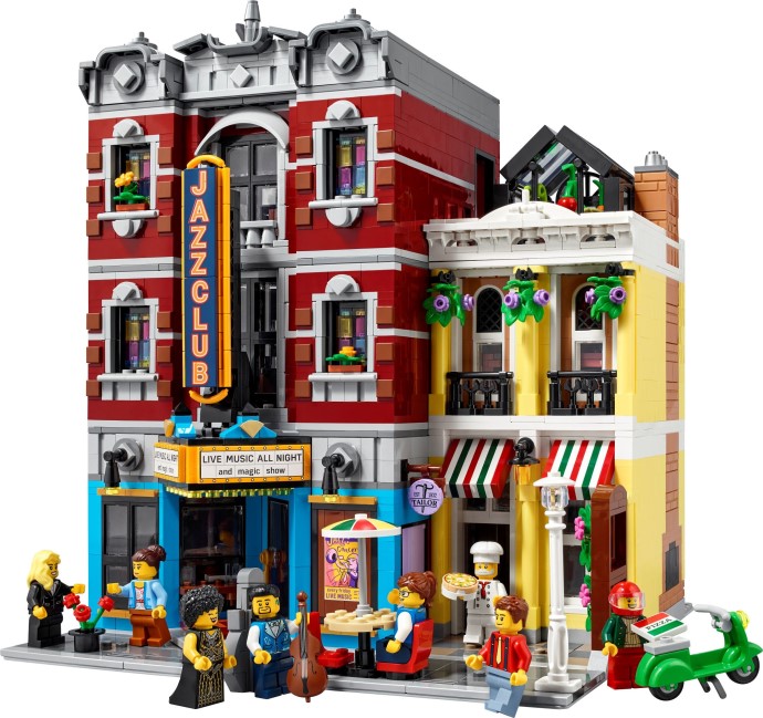LEGO Icons 10312 Klub jazzowy – muzyczna perła w Twojej kolekcji modułowej