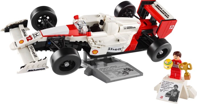 Legendarny bolid Ayrtona Senny z klocków! LEGO Icons McLaren MP4/4 (10330) już oficjalnie