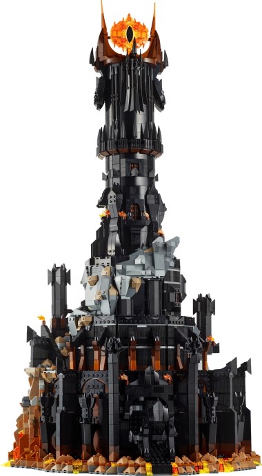 Mroczna twierdza Saurona w serii LEGO Icons: Poznaj zestaw Barad-dûr (10333)