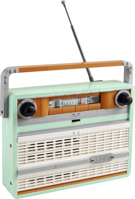 Stylowy powrót do przeszłości: LEGO Icons 10334 Radio Retro z klockiem dźwiękowym