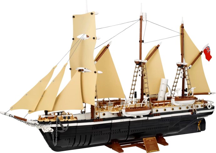 LEGO Icons 10335 Endurance: Legendarny statek polarny w Twoim domu