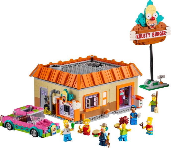 Wielki powrót kultowej licencji! LEGO Icons 10352 Krusty Burger oficjalnie zapowiedziany