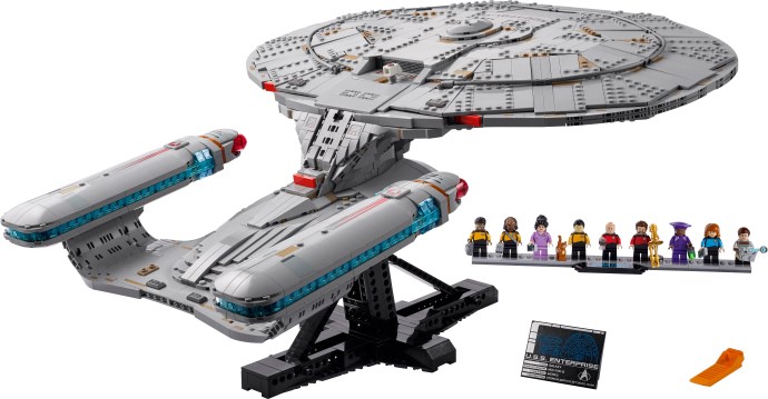 LEGO Star Trek U.S.S. Enterprise D (10356) oficjalnie zapowiedziane! Kultowy okręt w serii Icons