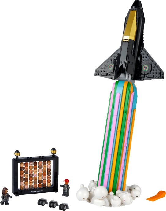 LEGO Icons 10391: Kosmiczna podróż Pharrella Williamsa w klockowym wydaniu