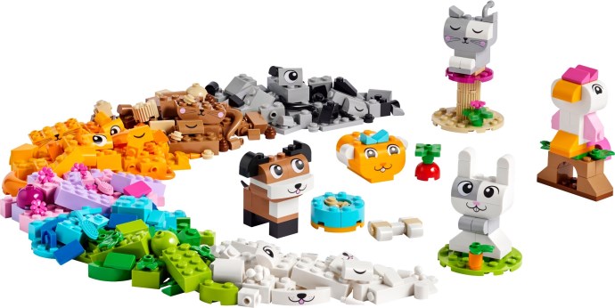 Kreatywna zabawa z LEGO Classic: Zestaw 11034 Kreatywne zwierzęta