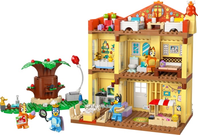 LEGO Bluey 11203: Blueys Haus – kultowy dom z bajki w wersji z klocków