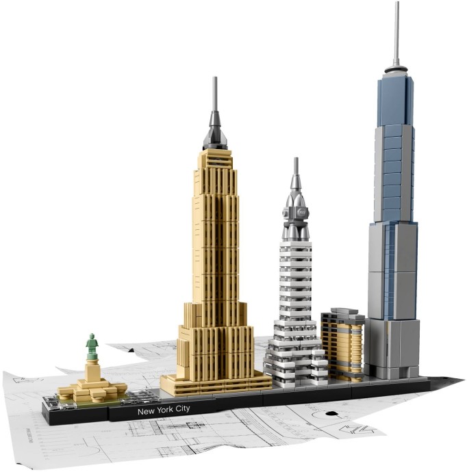 LEGO Architecture 21028 Nowy Jork – ponadczasowa klasyka wciąż w katalogu LEGO