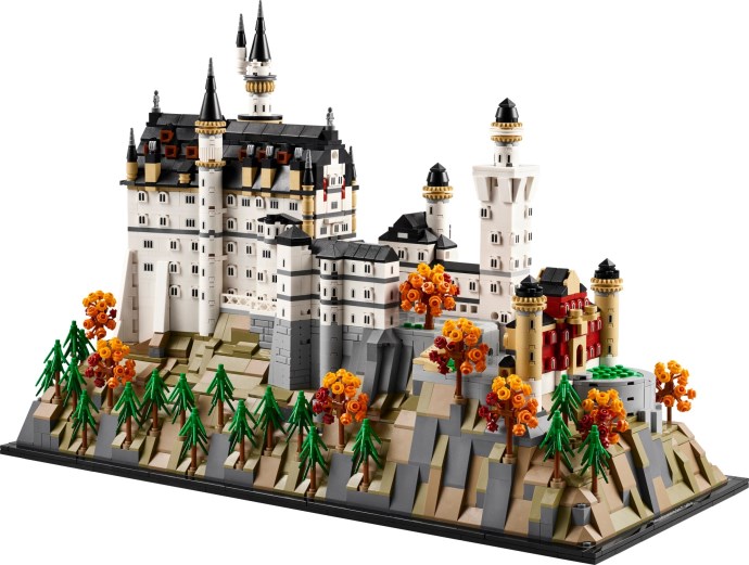 LEGO Architecture 21063 Schloss Neuschwanstein: Niemiecka perła architektury w Twoim domu