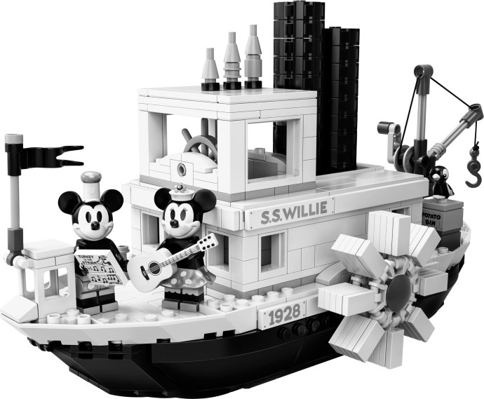 Klasyka powraca: LEGO Ideas Steamboat Willie (21317) – ikona animacji w Twoim domu