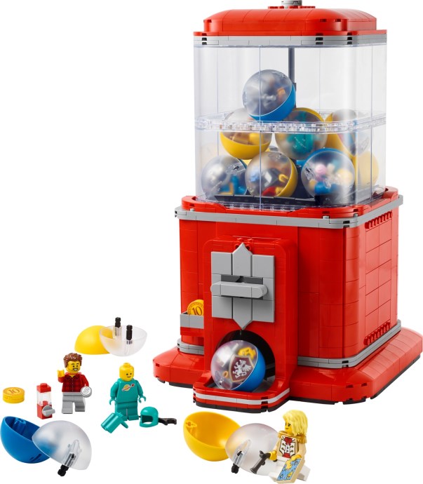 LEGO Ideas Prize Machine (21358) – nostalgiczna podróż w formie automatu z minifigurkami