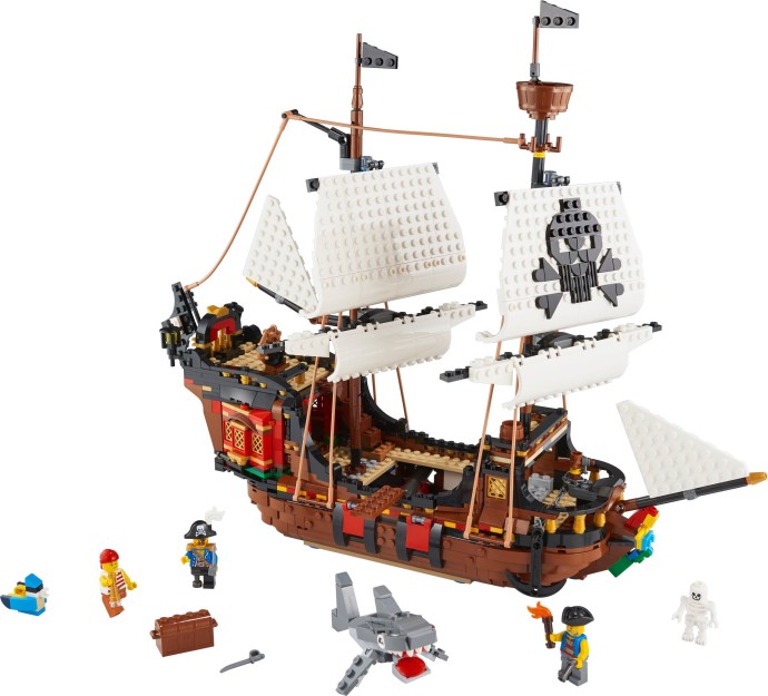LEGO Creator 31109 Statek piracki – ponadczasowy klasyk wciąż zachwyca