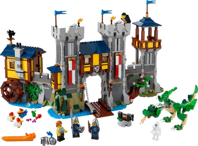 LEGO Creator 3w1 Średniowieczny zamek (31120) – klasyka w nowoczesnym wydaniu