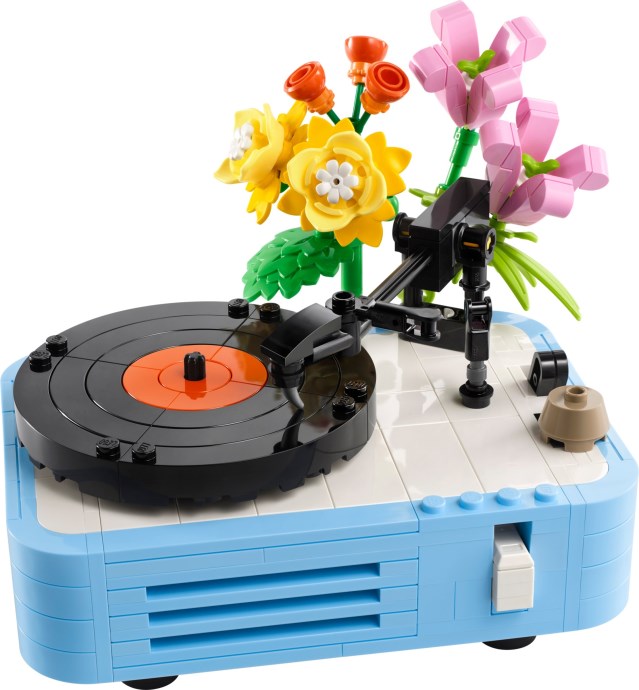 LEGO Creator 3-in-1 31172 Plattenspieler z kwiatami – muzyczny powrót do przeszłości