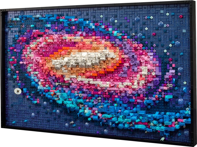 LEGO Art 31212 Droga Mleczna: Kosmiczna głębia w Twoim domu
