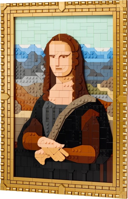 LEGO Art Mona Lisa (31213) oficjalnie zaprezentowana: Ikona malarstwa w klockowym wydaniu