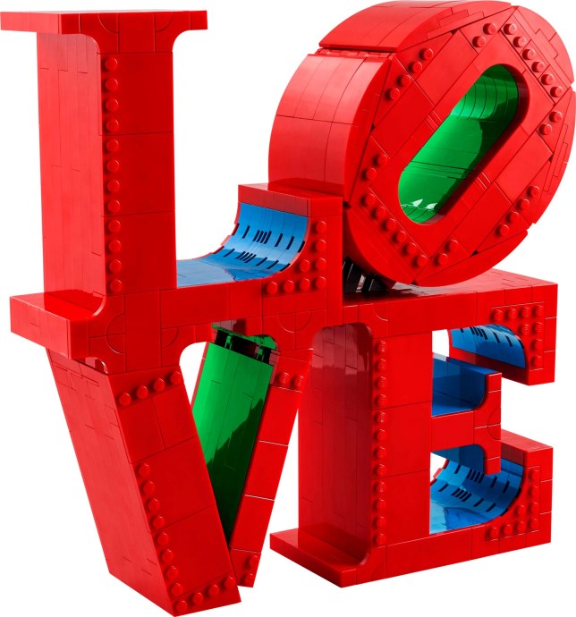 LEGO Art LOVE (31214) – słynna rzeźba Pop-Art z klocków zadebiutuje już w styczniu 2025 roku