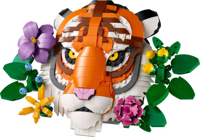 LEGO Art Fauna Collection – Tiger (31217) oficjalnie zapowiedziany! Czas na dziką naturę w 3D