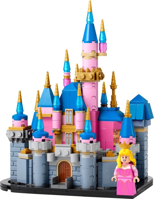 LEGO Disney 40720 Miniaturowy zamek Śpiącej Królewny – powrót do magii Disneya