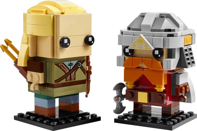 LEGO BrickHeadz Legolas i Gimli (40751) – powrót do Śródziemia w klockowym wydaniu