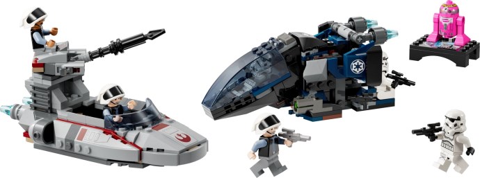 LEGO Star Wars 40755 Imperial Dropship vs. Rebel Scout Speeder – klasyczna bitwa powraca w nowej odsłonie