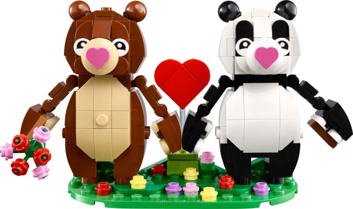 LEGO 40821 Liebesbären – uroczy zestaw na Walentynki 2025