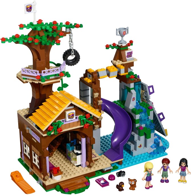 LEGO Friends 41122 Dom na drzewie na obozie przygodowym – zapowiedź i szczegóły zestawu
