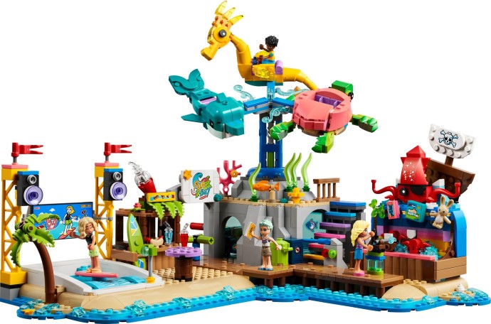 LEGO Friends 41737 Plażowy park rozrywki – zaawansowana konstrukcja dla młodych inżynierów