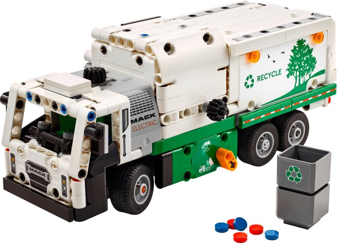 LEGO Technic 42167 Mack LR Electric: Nowoczesna śmieciarka wjeżdża do oferty