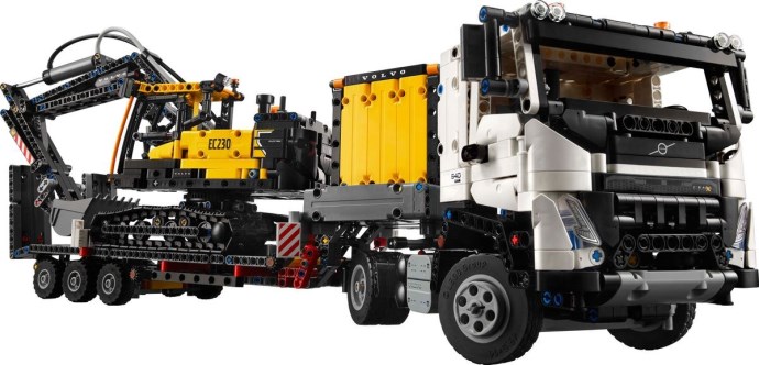 LEGO Technic 42175 Ciężarówka Volvo FMX z koparką elektryczną EC230 – Inżynieryjne mistrzostwo i nowe elementy