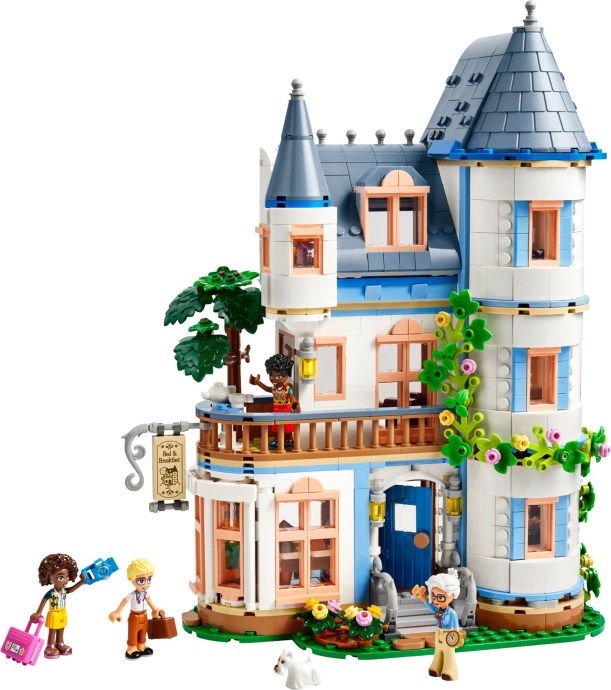 LEGO Friends 42638 Burg z kwaterą wakacyjną – urokliwe Bed & Breakfast w Heartlake City