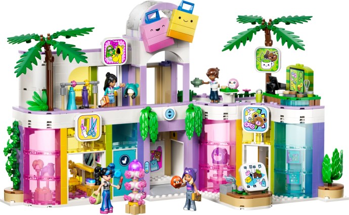 Zapowiedź LEGO Friends 42719 Heartlake City Shopping Mall na 2027 rok