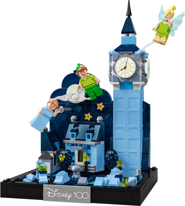 LEGO Disney 43232 Lot Piotrusia Pana i Wendy nad Londynem – Wyjątkowa diorama dla fanów klasyki