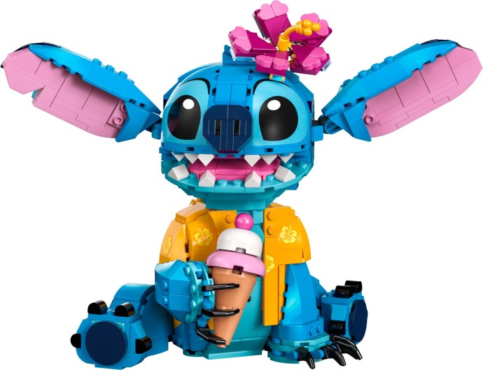 Uroczy Stitch z klocków LEGO Disney (43249) – kultowy Eksperyment 626 w wersji klockowej