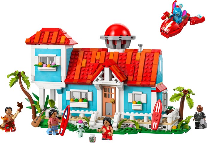 Powrót na Hawaje: LEGO Disney 43268 Das Strandhaus aus Lilo und Stitch oficjalnie zaprezentowane