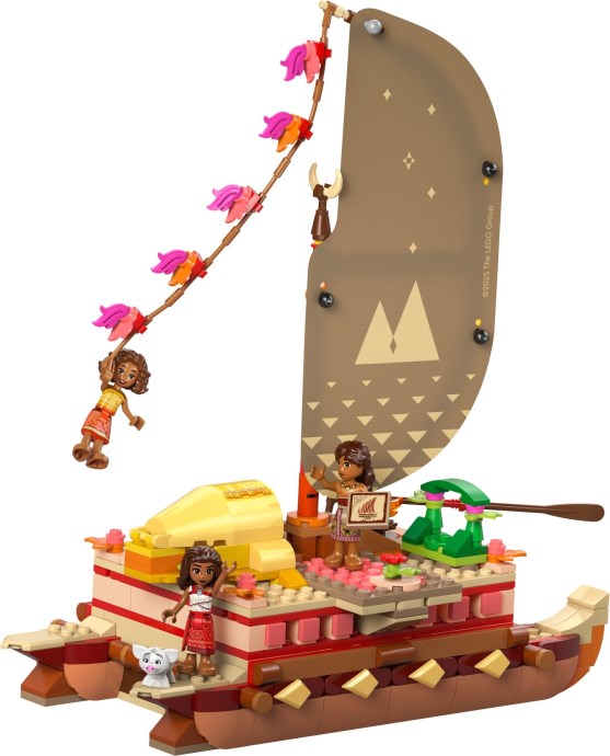 LEGO Disney 43270 Przygodowa tratwa Vaiany – oficjalna zapowiedź zestawu z nowej fali na 2025 rok