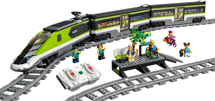 LEGO City 60337 Ekspresowy pociąg pasażerski – klasyka nowoczesnej kolei w Twoim mieście