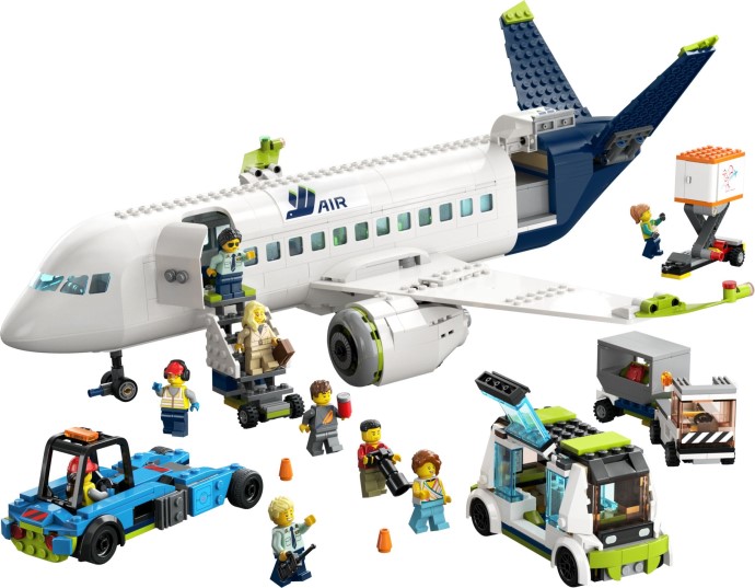 LEGO City 60367 Samolot pasażerski – wielka maszyna w Twoim porcie lotniczym