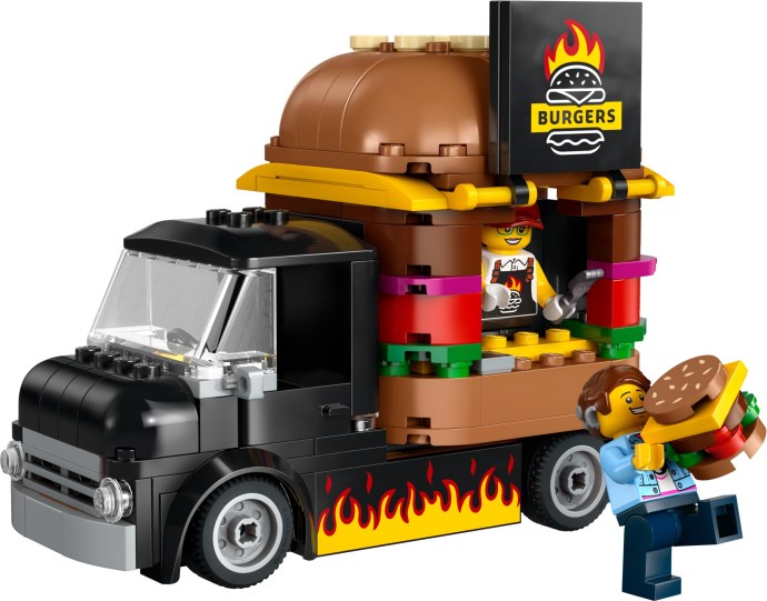Okazja na zestaw LEGO City 60404 Ciężarówka z burgerami w świetnej cenie!