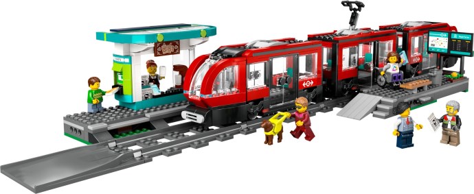 Wyjątkowa okazja w LEGO City: Zestaw 60423 Tramwaj miejski ze stacją w świetnej cenie!