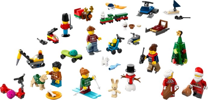 LEGO City 60436 Kalendarz Adwentowy – przygotuj się na świąteczne odliczanie