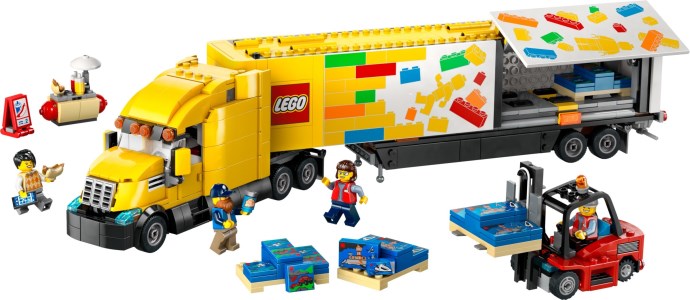 LEGO City 60440: Wielki powrót ciężarówki z klockami – szczegółowy przegląd
