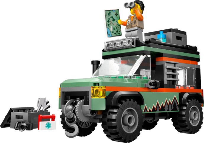 LEGO City 60447 Górska ciężarówka terenowa 4×4 – oficjalna zapowiedź nowości