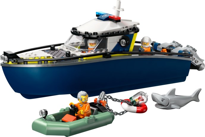 Łap okazję! Zestaw LEGO City 60456 Pościg łodzią policyjną w świetnej cenie