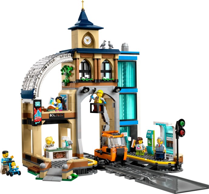 Wyjątkowa okazja na LEGO City: Centralny dworzec kolejowy (60469) w świetnej cenie!