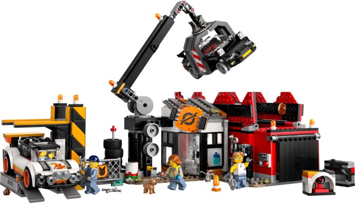 LEGO City 60472 Złomowisko z samochodami – szczegółowy przegląd zestawu