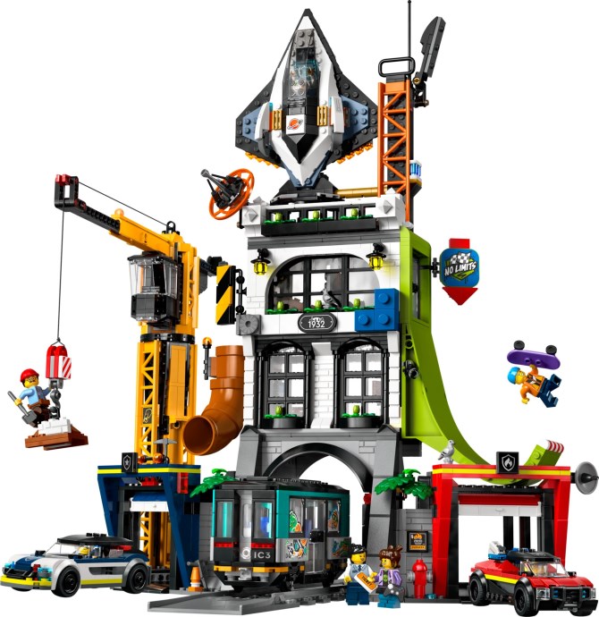 LEGO City 60473 Der City Turm – wielki miks architektoniczny z oficjalnej zapowiedzi