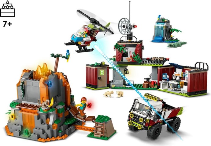 LEGO City 60691 Obóz badaczy dżungli – nowa era interaktywnej zabawy i technologii Smart